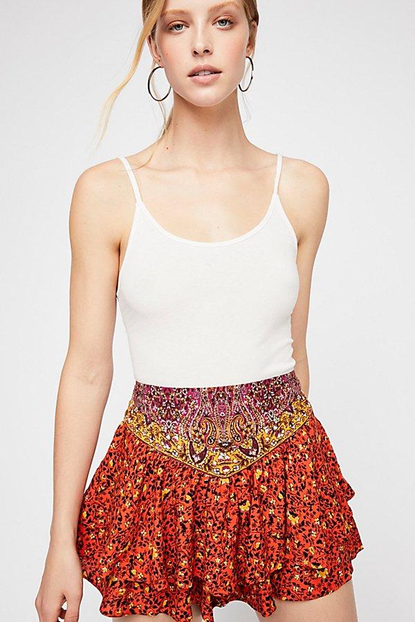 Sweet Prairie Mini Skort By Free People